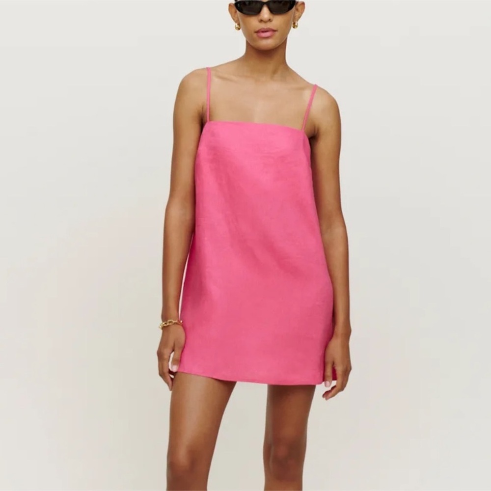 Reformation Pink Mini Dress